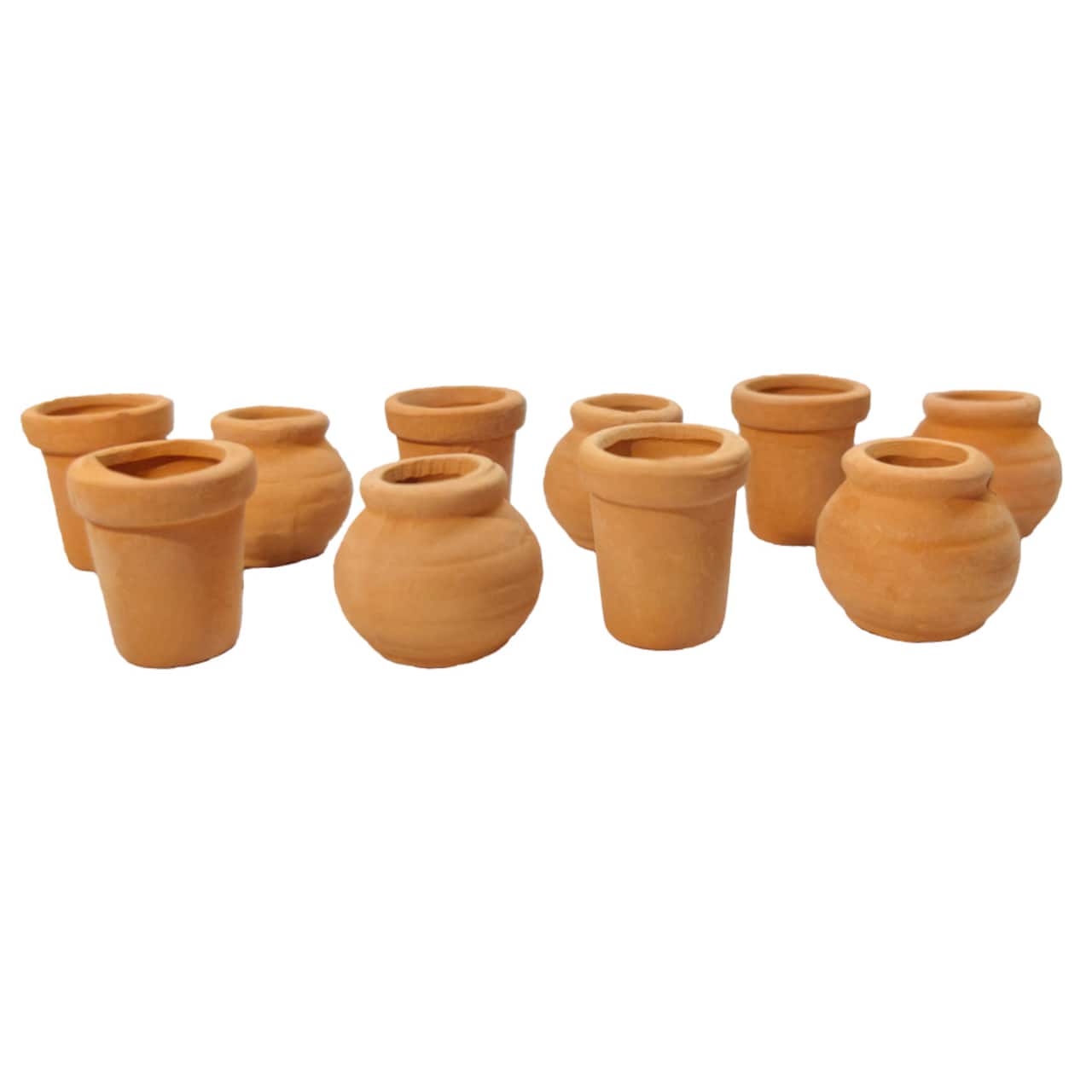 Miniature Clay Pot Set by Make Market®